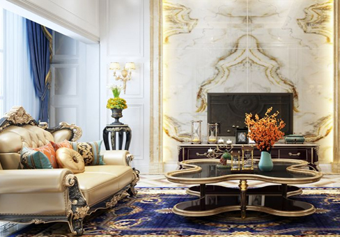 青島歐式效果圖_市北正商紅河谷家庭裝修設(shè)計風格/報價